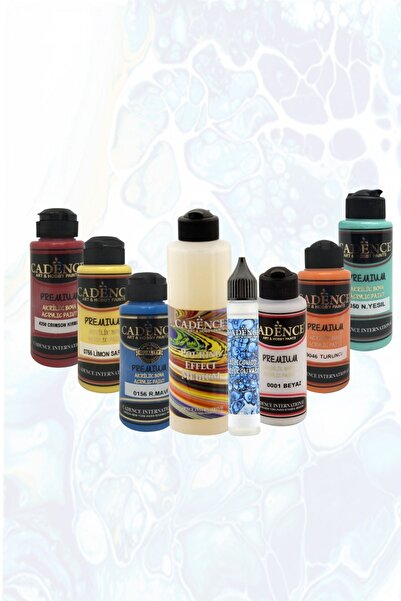 Cadence Boya Eminönü Hobi Sanat Özel Pouring Boya Seti(özel Seri)