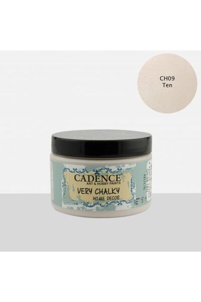 Cadence Very Chalky Home Decor Mobilya Boyası 150 ml. 09 Ten