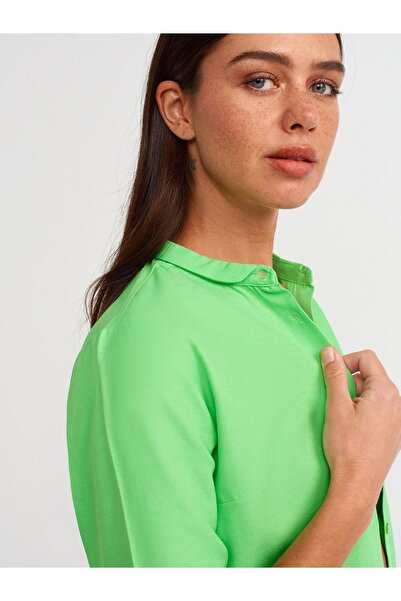 Dilvin 5525 Βρεφικό πουκάμισο με γιακά τριών τετάρτων - Apple Y.