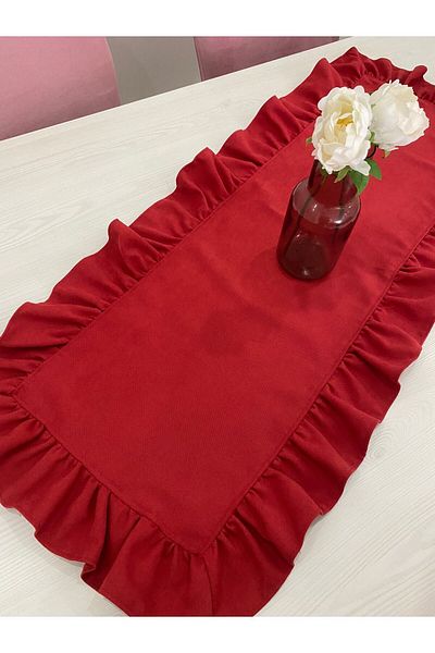 Kozalak Red Frilly Runner