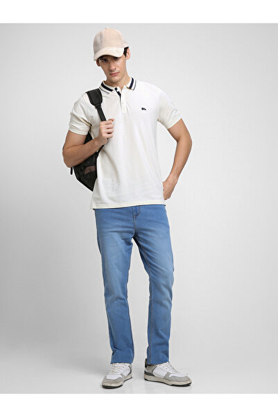 Dennis Lingo By Styli Contrast Tipping Collar Detail Slim Fit Polo