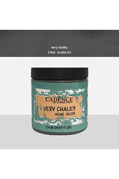 Cadence Very Chalky Home Decor Mobilya Boyası 500 ml. 56 GRAFİTİ GRİ