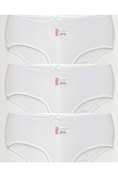 Yaldızlı سراويل باتو بيضاء مكونة من 6 قطع - XL-XXL