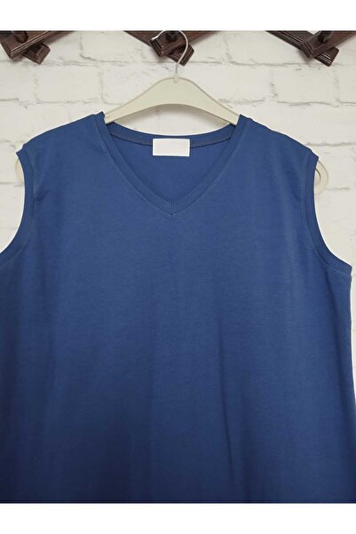 anne moda ankara Βαμβακερό Χτενισμένο Καλοκαιρινό Αμάνικο Εσώρουχο - Buluz