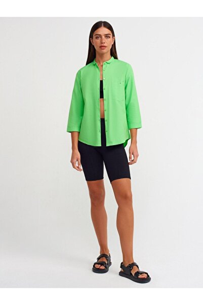 Dilvin 5525 Βρεφικό πουκάμισο με γιακά τριών τετάρτων - Apple Y.