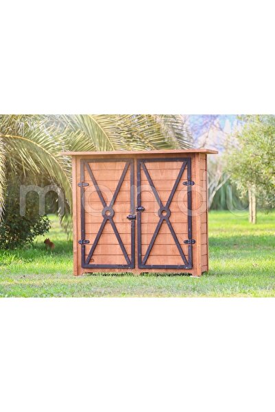 MANDU Ahşap Bahçe Depolama Dolabı (KÜÇÜK)