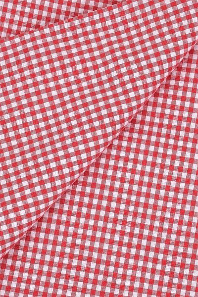 MODELHOME Arven Red Gingham Tablecloth 170 X 170 cm