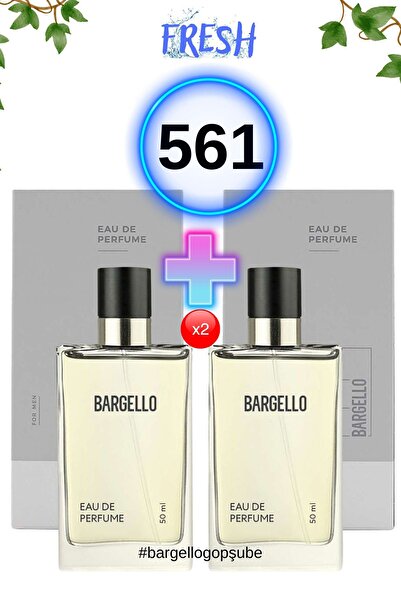 Bargello 561 Fresh Edp 50 ml Erkek Parfüm 2 Adet  EDP  8YMS1234582167