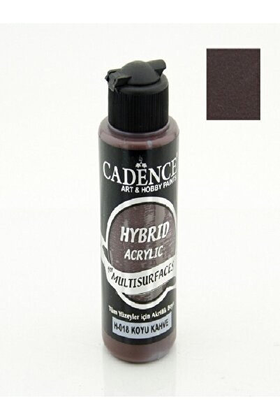 Cadence Boya Hybrıd Akr. Multısurfaces H-018 Koyu Kahve 120ml
