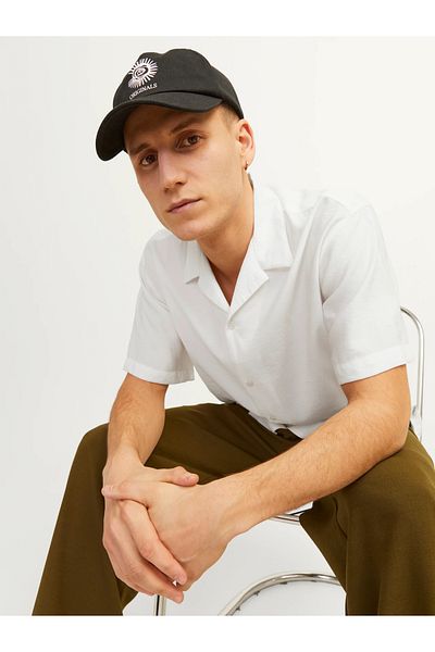 Jack & Jones Relaxed Fit Men's Shirt - Short Sleeve,12256322