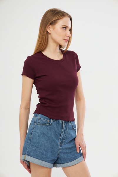 Black project Slim Fit Vücudu saran Avrupa Kalıp yazlık kesim