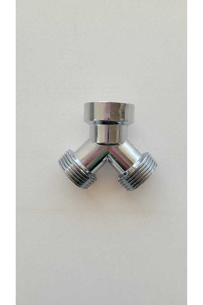 MİG YAPI 3/4 Size Faucet Fork Chrome Washing Machine - Standard