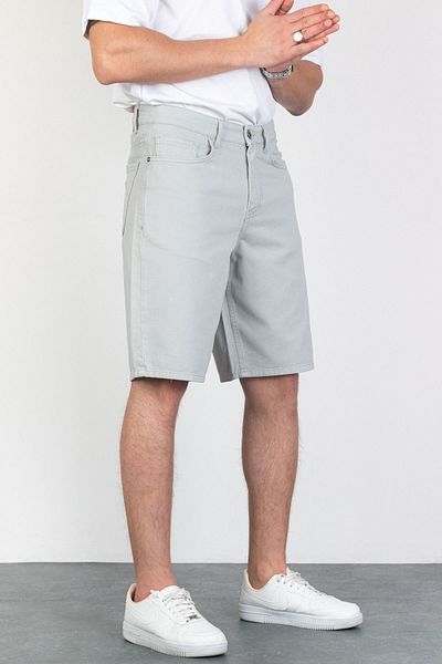 HLT JEANS Ανδρικό Baby Blue Baggy Fit Relaxed Cut 100% βαμβακερό τζιν Χαλαρό τζιν Τζιν σορτς MARTIN-BABY BLUE