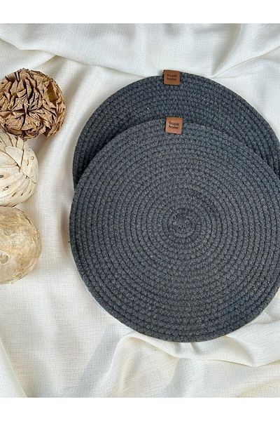 POTİPET SUPLA 2 Pieces of American Placemat - 33 cm, Polyester