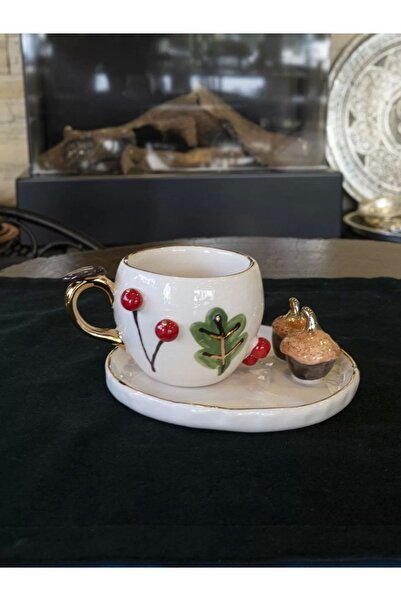 Bakır Concept Model din ceramică cu figurină de palamut