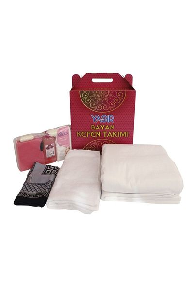 TerziYusuf Women's Shroud Set Standard Size Compatible with All Sizes