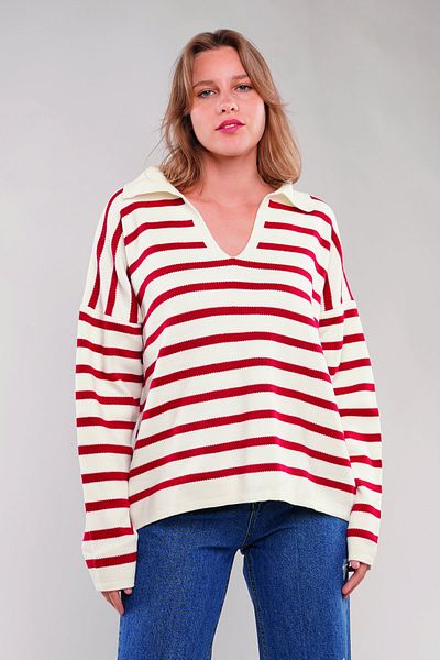 GABRİA Gabria Striped Sweater