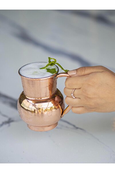 Bakır Concept Champion Model Copper Mug - Set of 2