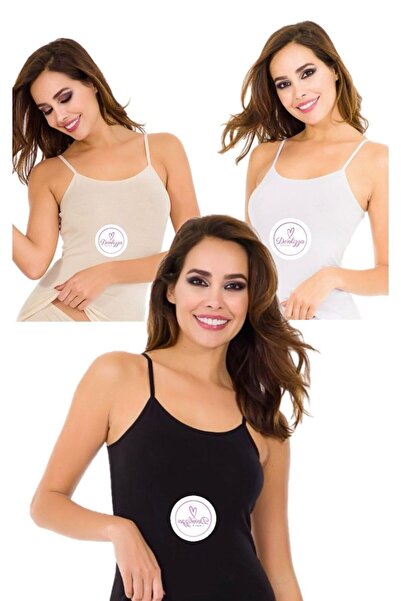 DONLİZZA Athlete Black White Skin 3 Pieces