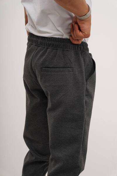 Est Estola Erkek Yandan Cepli Beli Lastikli Bağcıklı Duble Paça Relaxedfit Rahat Kesim Jogger Pantolon