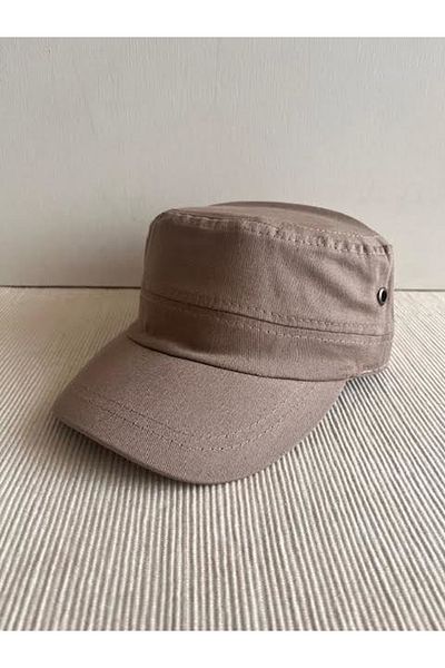 CosmoOutlet Fidel Castro Model Unisex Beige Hat - Adjustable Back, Ventilated Two Sides