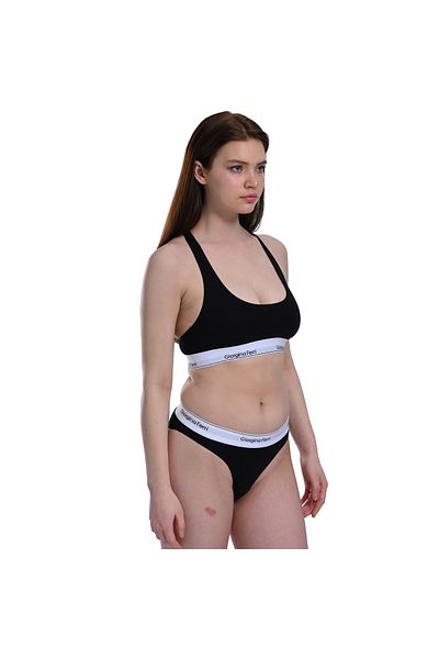 GIORGINA FERRI Braletă sport casual pentru femei - Cutie de 2, cu bandă elastică, Lucy