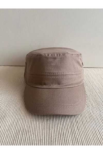 CosmoOutlet Fidel Castro Model Unisex Beige Hat - Adjustable Back, Ventilated Two Sides