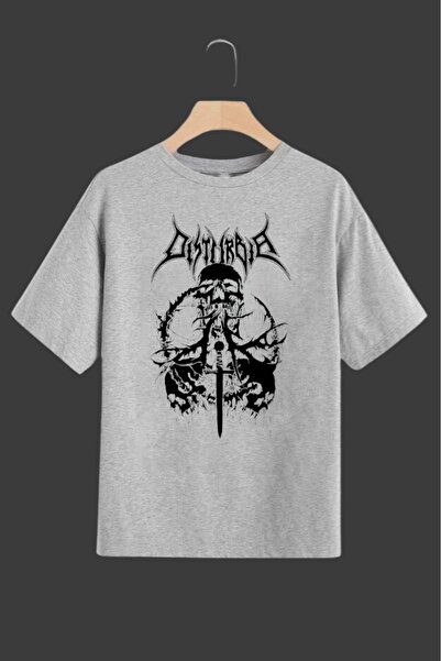 oneagılyazı Disturba Štampano Unisex Oversize kroj T-shirt