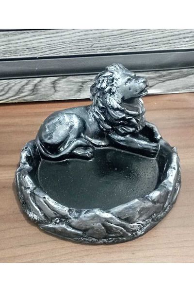 HUNATASARIM Decorative Lion Ashtray