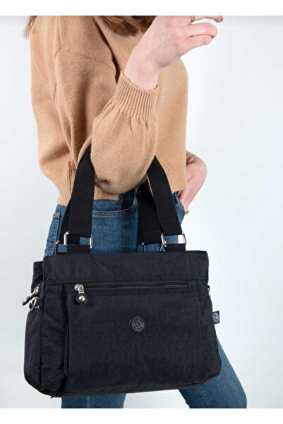 MEGA ÇANTA Kadın Siyah Kipling Kol Ve Çapraz Çanta