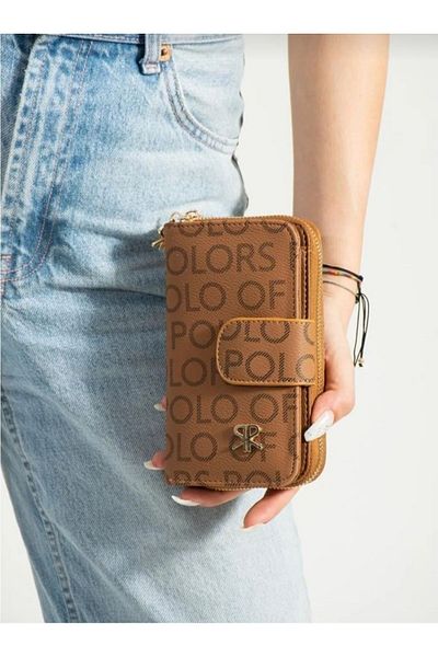 Polo Of Colors Women's Wallet with Coin and Card Compartments