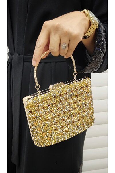 GP GUES POLO حقيبة فستان سهرة للنساء حجر فستان سهرة حقيبة كلاتش محفظة GP1111E...