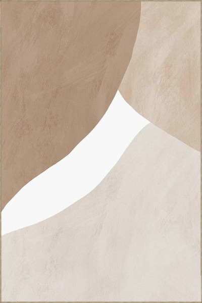 Rugs Modern Halı Modern Tepe Desenli Dokuma Taban ve Yıkanabilir Halı miravip...