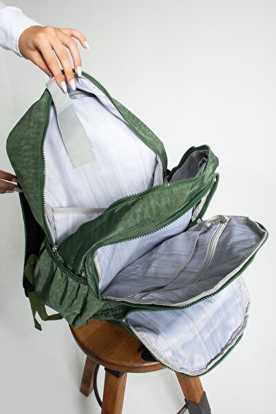 MEGA ÇANTA Rucsac de școală durabil, căptușit cu mai multe compartimente, de dimensiuni mari