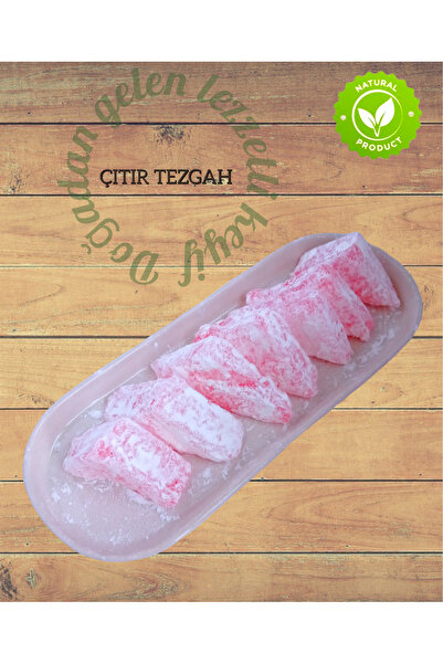 ÇITIR TEZGAH Kıstırmalık Bisküvi arası için Üçgen Gül Aromalı Yumuşak Lokum 1...