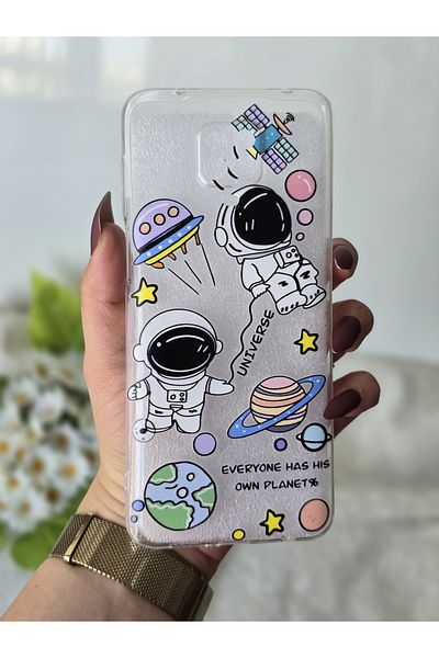 SUPER FRAME حافظة هاتف شفافة مطبوعة متوافقة مع هاتف Xiaomi Redmi Note 9 PRO وNote 9S