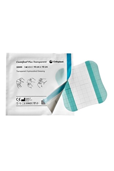 Comfeel Coloplast Plus Transparent ( Şeffaf) 10x10 Yara Örtüsü 1 Adet 335330