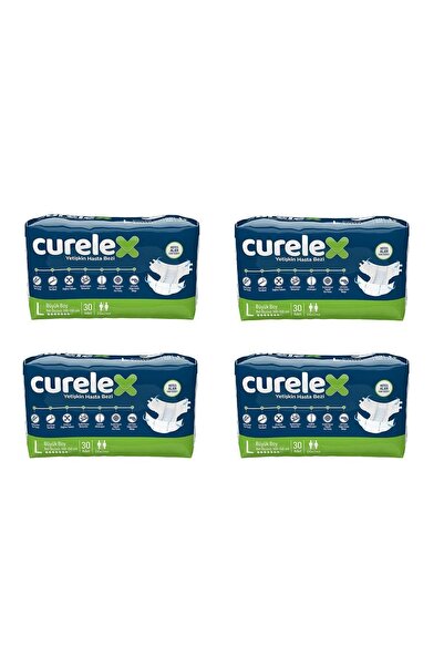Curelex Yetişkin Hasta Bezi Large 120'li