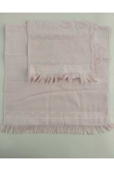 HMZ FiestA Mother Daughter Etam's Embroidered Small Large Πετσέτα - Κεντημένη με κρόσσια (50x90,30x50)
