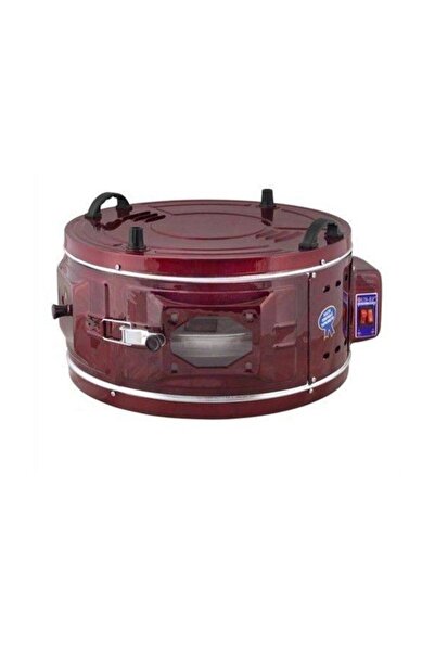 merpa Uğur Tekli Emaye Davul Fırın Yuvarlak P-0220 Küçük Boy