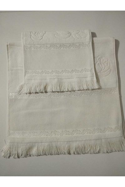 HMZ FiestA Mother Daughter Etam's Embroidered Small Large Πετσέτα - Κεντημένη με κρόσσια (50x90,30x50)