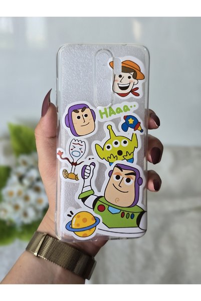SUPER FRAME حافظة هاتف شفافة مطبوعة متوافقة مع هاتف Xiaomi Redmi Note 8 PRO