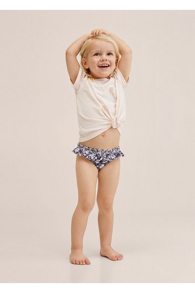 MANGO Blue Baby Girl Bikini Bottom27026328