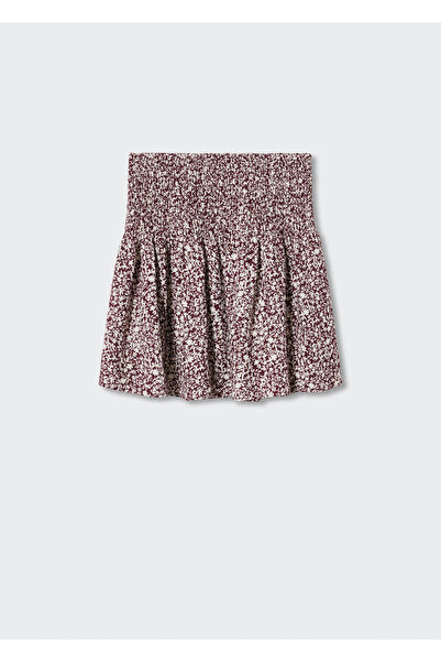MANGO Kids Kız Çocuk Koyu Kızıl Etek