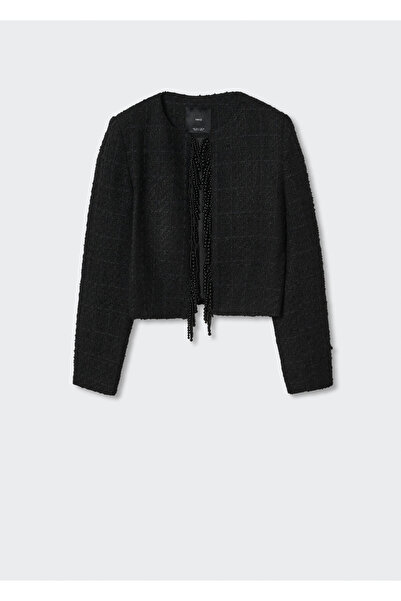 MANGO Woman Siyah Kadın Ceket 37099103