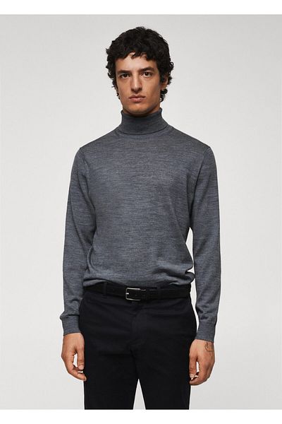 MANGO Man Gray Men's Sweatshirt47140798