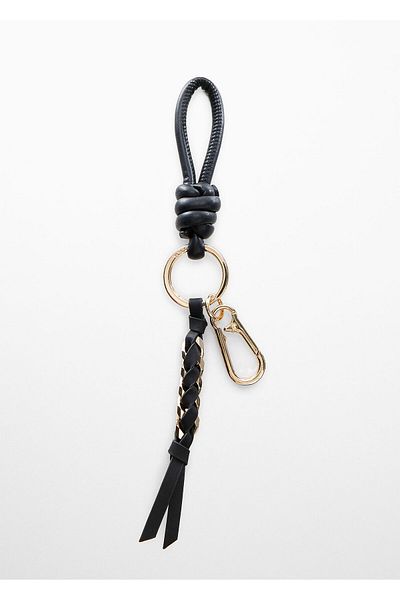 MANGO Black Keychain 47071273