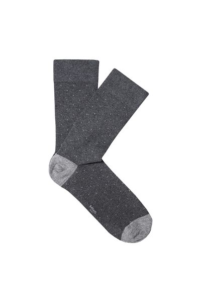 MANGO Woman Мъжки чорапи Charcoal47001318