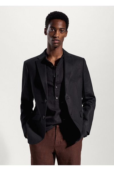 MANGO Man Black Men's Jacket47005599