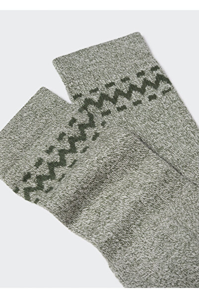 MANGO Woman Haki Erkek Çorap 47095943